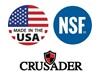CRUSADER ROUND TRASH CANS