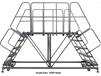 800 LBS. CAPACITY WORK PLATFORM - DOUBLE ENTRY