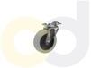 TOP PLATE CASTERS- THERMO-RUBBER WHEELS