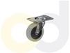 TOP PLATE CASTERS- THERMO-RUBBER WHEELS