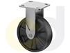 STAINLESS STEEL CASTERS - GLASS-FILLED NYLON WHEELS