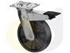 STAINLESS STEEL CASTERS - GLASS-FILLED NYLON WHEELS