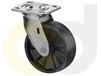 STAINLESS STEEL CASTERS - GLASS-FILLED NYLON WHEELS