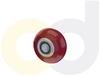 ZINC PLATED CASTERS - POLY ON ALUMINUM WHEELS
