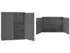 WALL MOUNTABLE CABINETS WITH ADJUSTABLE SHELVES