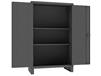 EXTRA HEAVY DUTY CABINET WITH PEGBOARD DOORS &amp; SHELVES