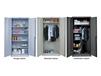 HALLOWELL 800 SERIES HEAVY-GAUGE KD CABINETS