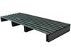 STOCKED PLASTIC PALLETS