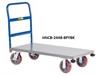ALL-WELDED PLATFORM TRUCK WITH CORNER BUMPERS