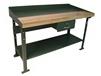 STEEL-WOOD HEAVY DUTY WORKBENCH