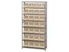 GIANT OPEN HOPPER BIN STORAGE SYSTEM