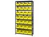 GIANT OPEN HOPPER BIN STORAGE SYSTEM