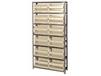 GIANT OPEN HOPPER BIN STORAGE SYSTEM