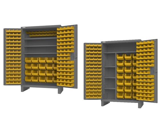 HEAVY DUTY CABINETS WITH HOOK-ON-BINS&#174; &amp; SHELVES