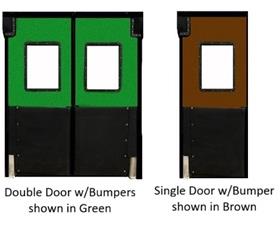 RUFF TUFF V-CAM SINGLE &amp; DOUBLE PANEL HEAVY-DUTY INDUSTRIAL DOORS